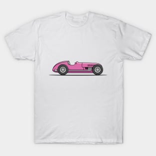 Classic Racing Car - Pink T-Shirt